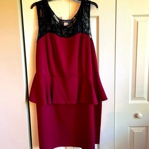 Peplum dress